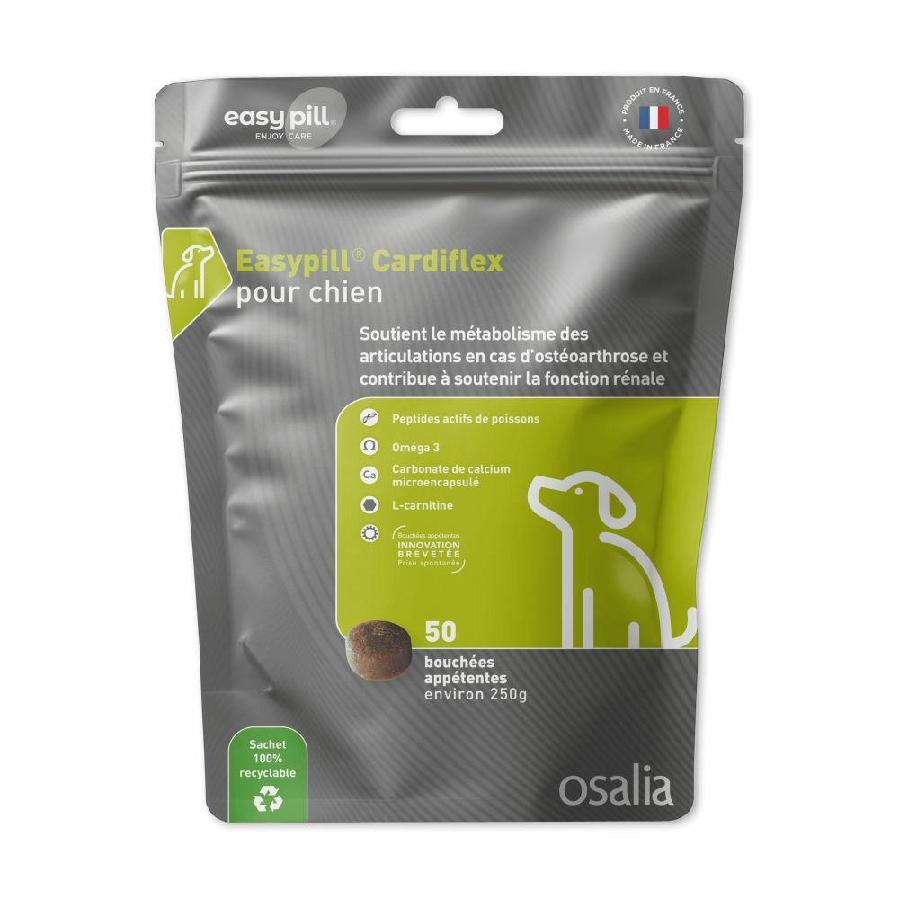 Easypill® cardiflex chien - osalia 50*5g bouchées