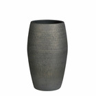 Mica decorations vase morgan - 30x30x50 cm - terre cuite - gris