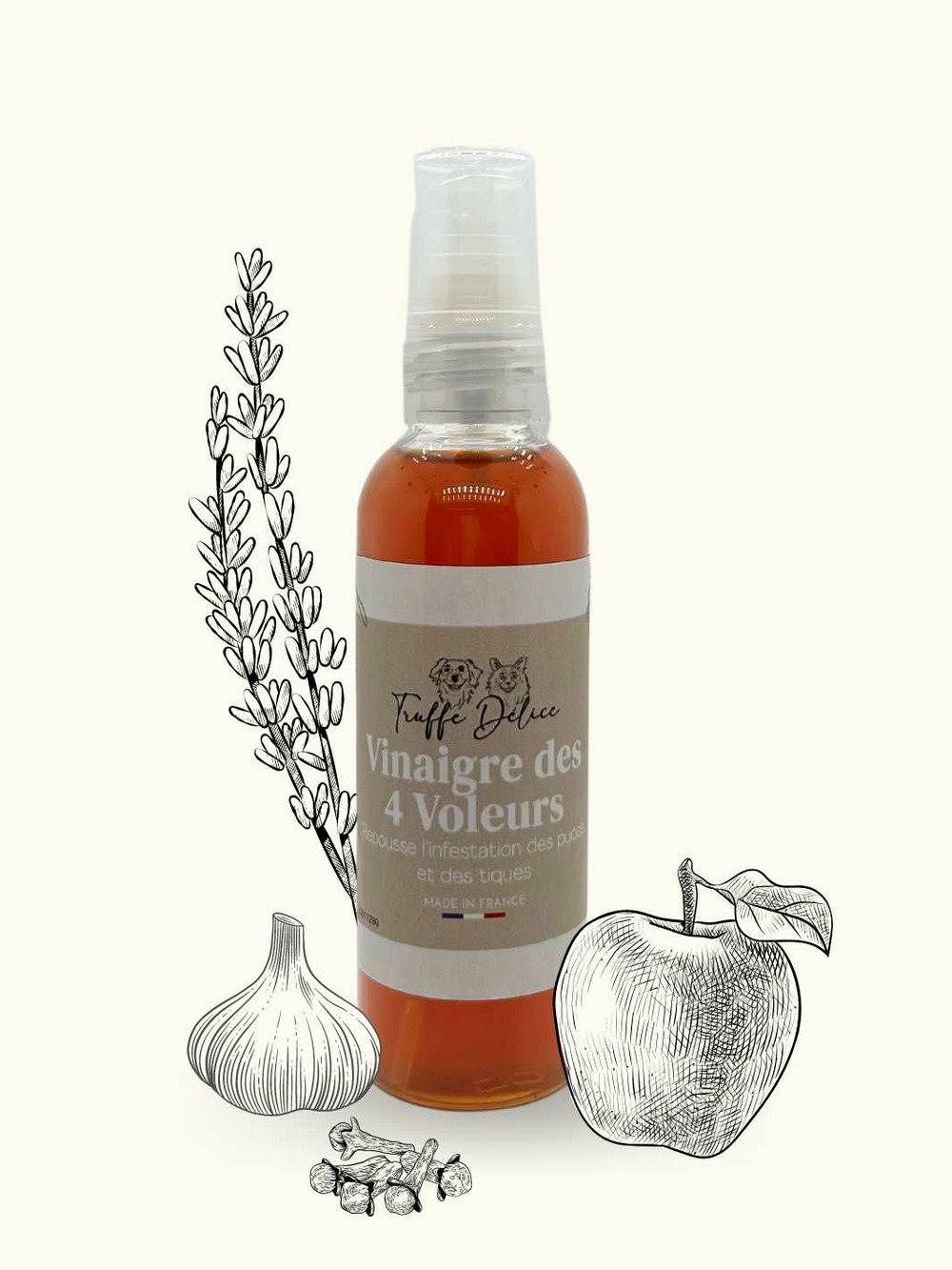 Vinaigre des 4 voleurs -antiparasitaire naturel