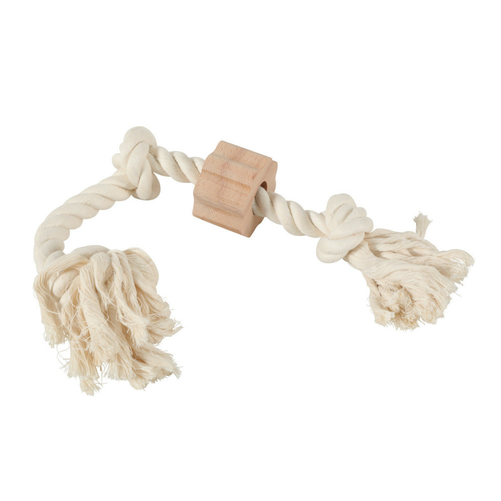 Corde wild 3 nœuds, taille ø 2 cm x 51 cm, jeux pour chien.