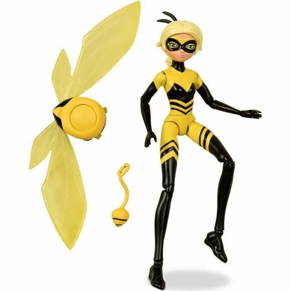 Mini-poupée queen bee miraculous 12 cm - jaune et noir