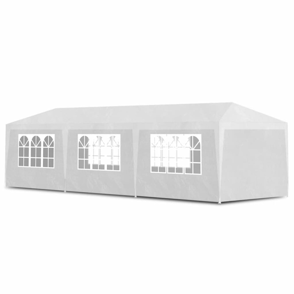 Tente de réception 3x9 m blanc