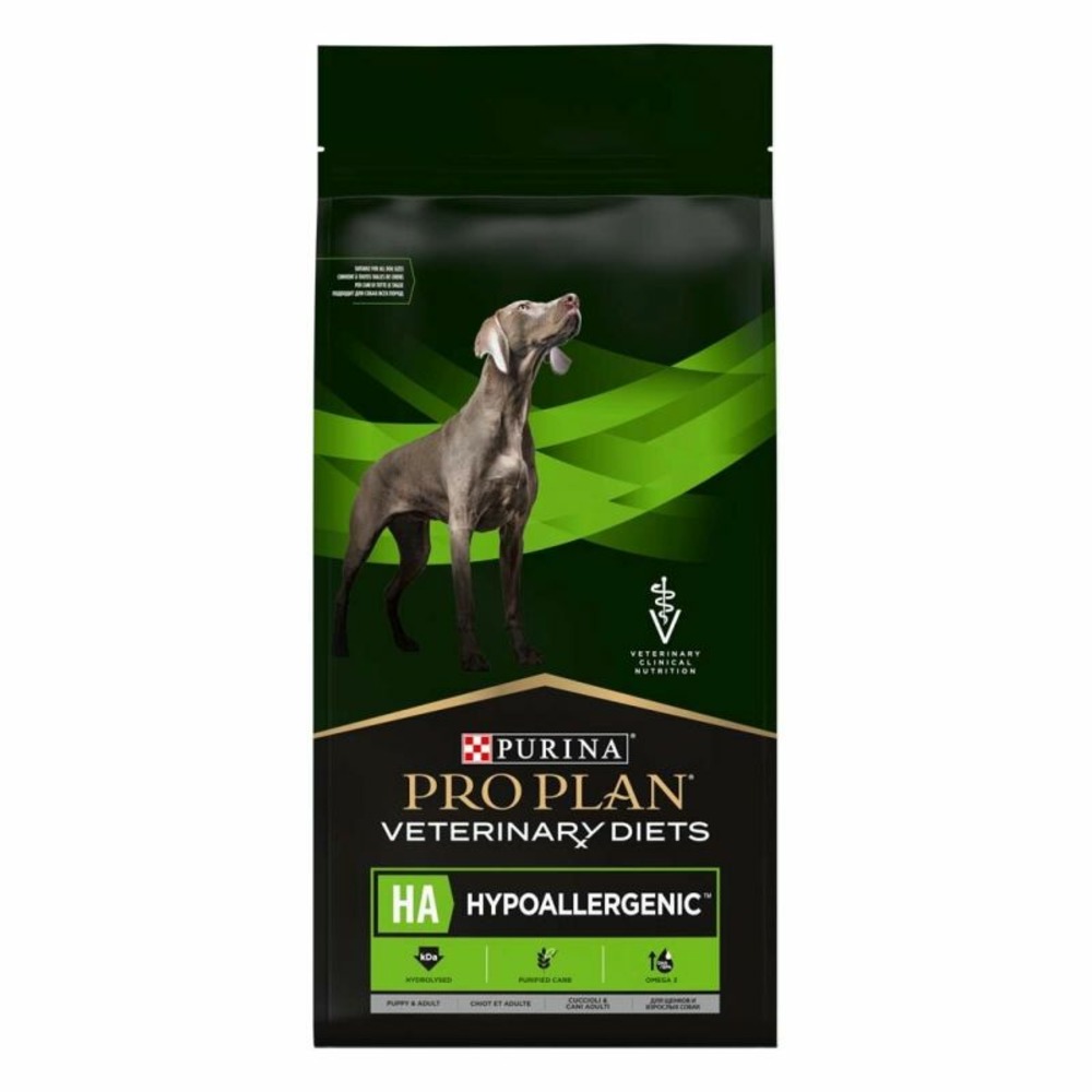Croquettes chien veterinary diets ha hypoallergenic dermatosis - proplan 11 kg