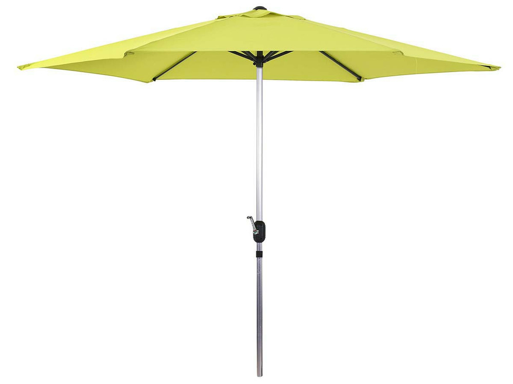 Parasol jardin droit alu 
