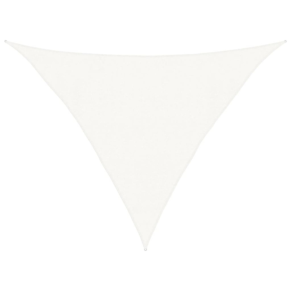 Voile d'ombrage 160 g/m² blanc 4x4x5,8 m pehd