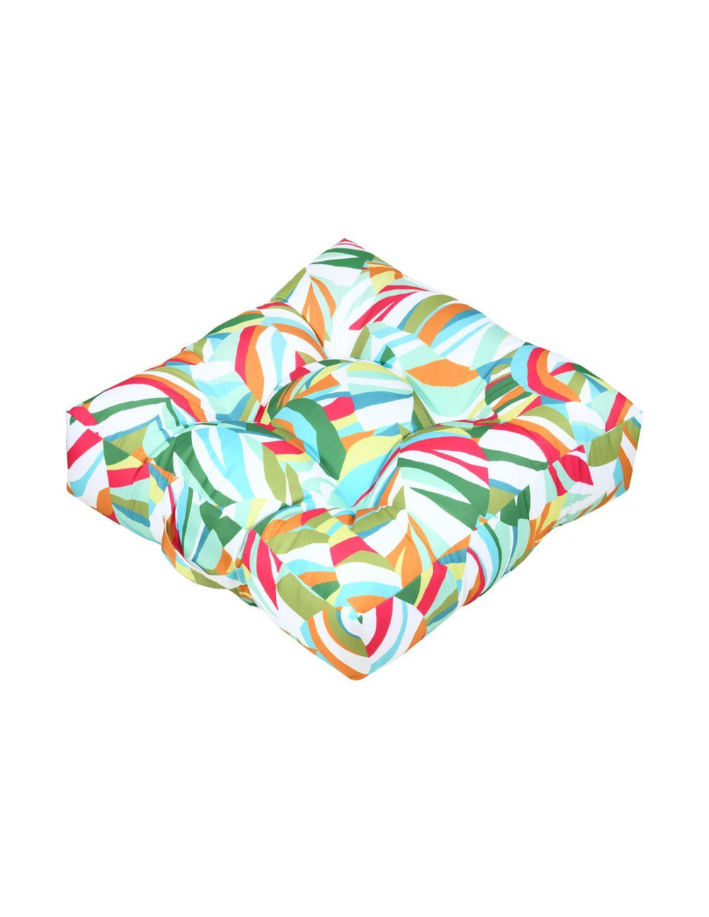 Stof tamaris coussin de sol multicolore 60x60x12cm - stof