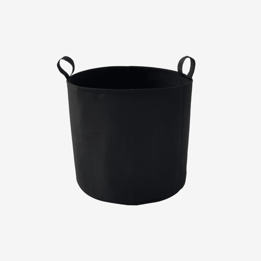 Sac feutre géotextile 35 cm noir