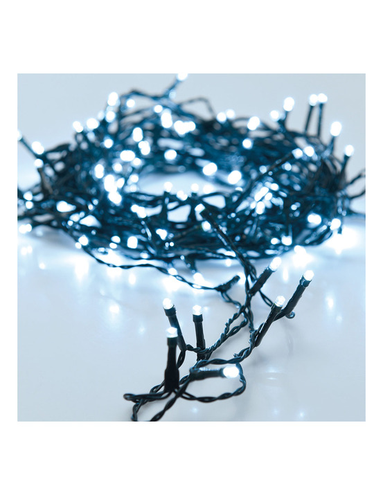Guirlande 320 leds lumiere froide exterieur 27m