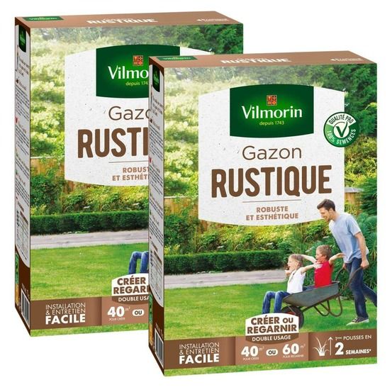 Gazon rustique - 1 kg (x2)