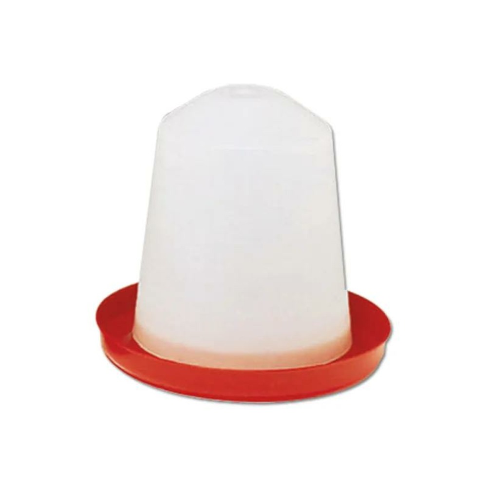 Lot de 5 abreuvoirs siphoïde plastique 1,5 l