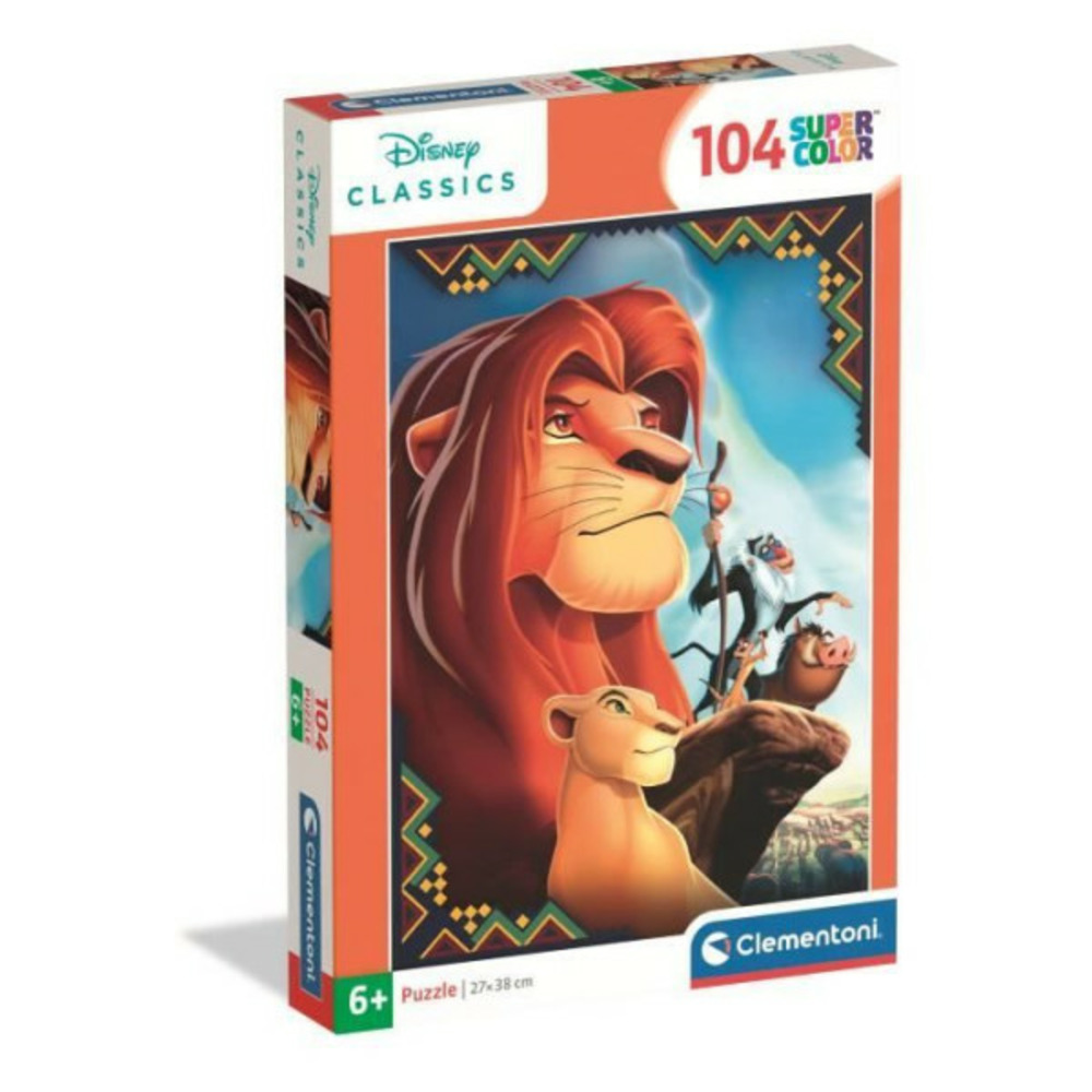 Clementoni - 104 pieces - le roi lion