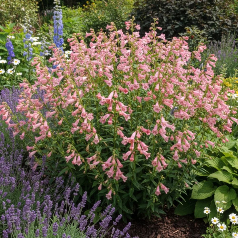 Penstemon hewell pink bedder lot de 9 godets