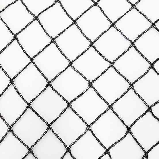 Filet de bassin 20 m x 8 m noir, filet d'étang à poisson, filet à feuilles, filet, filet de protection contre les oiseaux, robuste