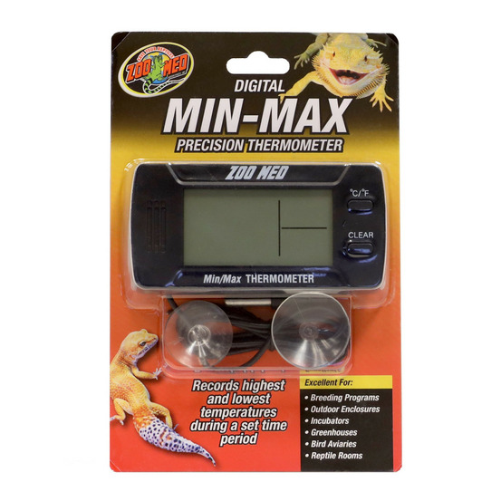 Thermomètre digital de précision mini maxi th-32 e pour reptiles