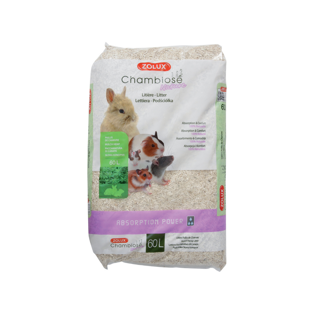 Litière végétale naturelle chambiose 60 litres