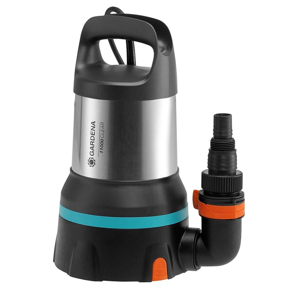 Pompe d'évacuation gardena eaux claires 11000 aquasensor