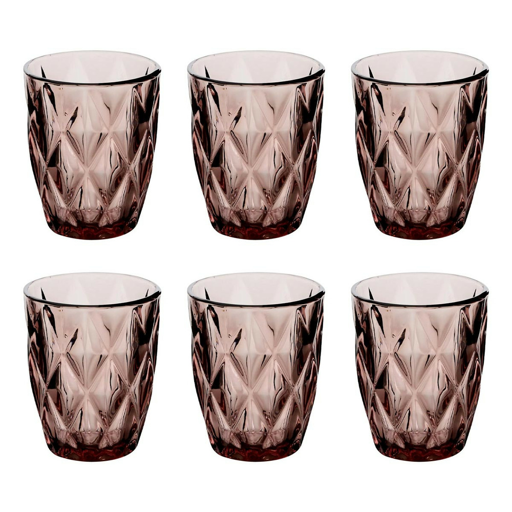 Lot de 6 gobelets bas 