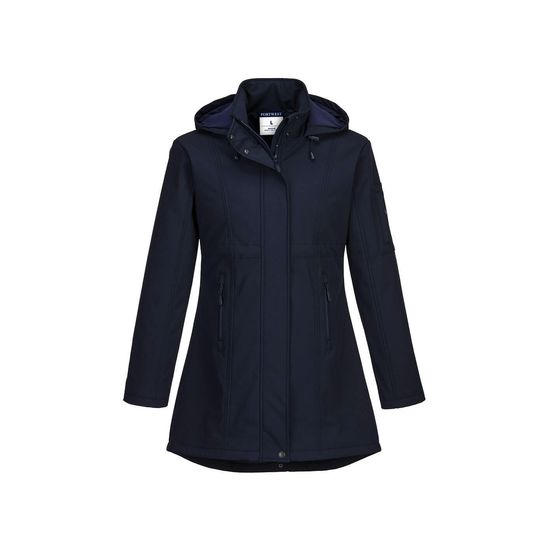 Veste softshell carla couleur : marine taille xxl - portwest