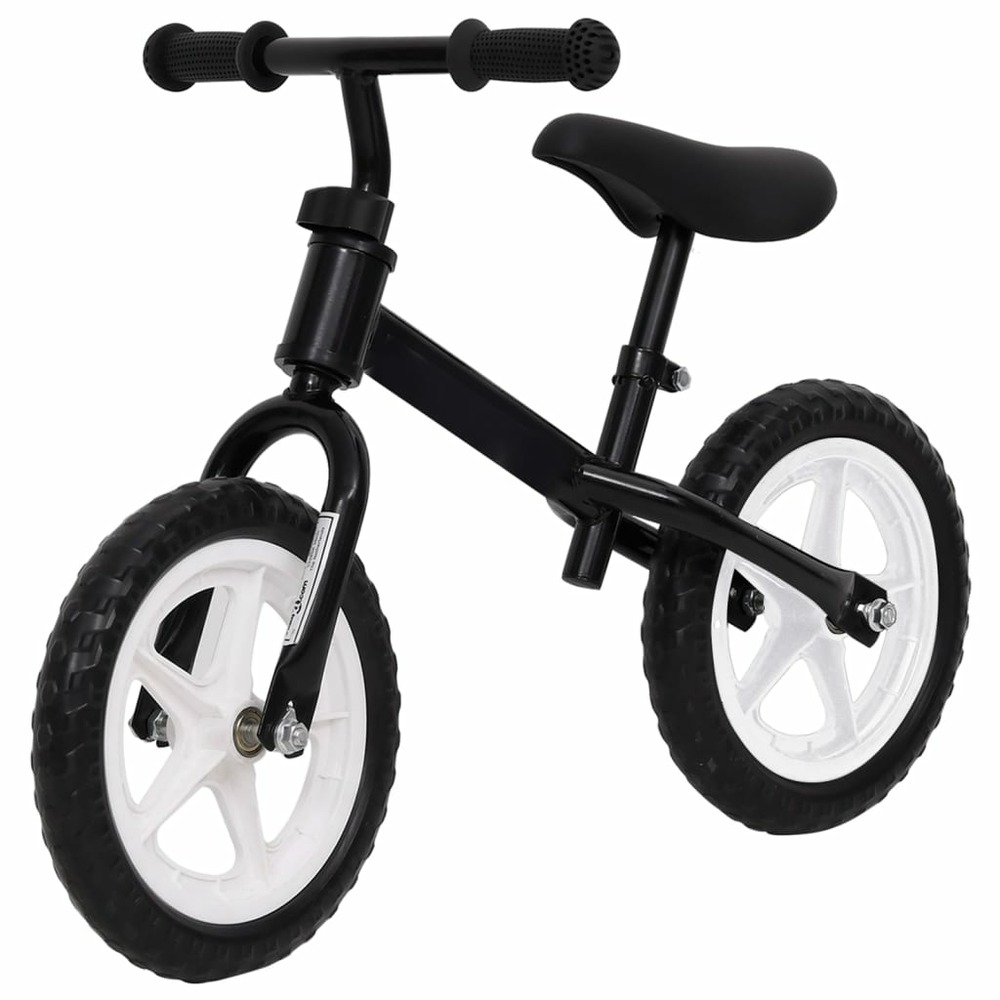 Vélo d'équilibre roues de 9,5 pouces noir