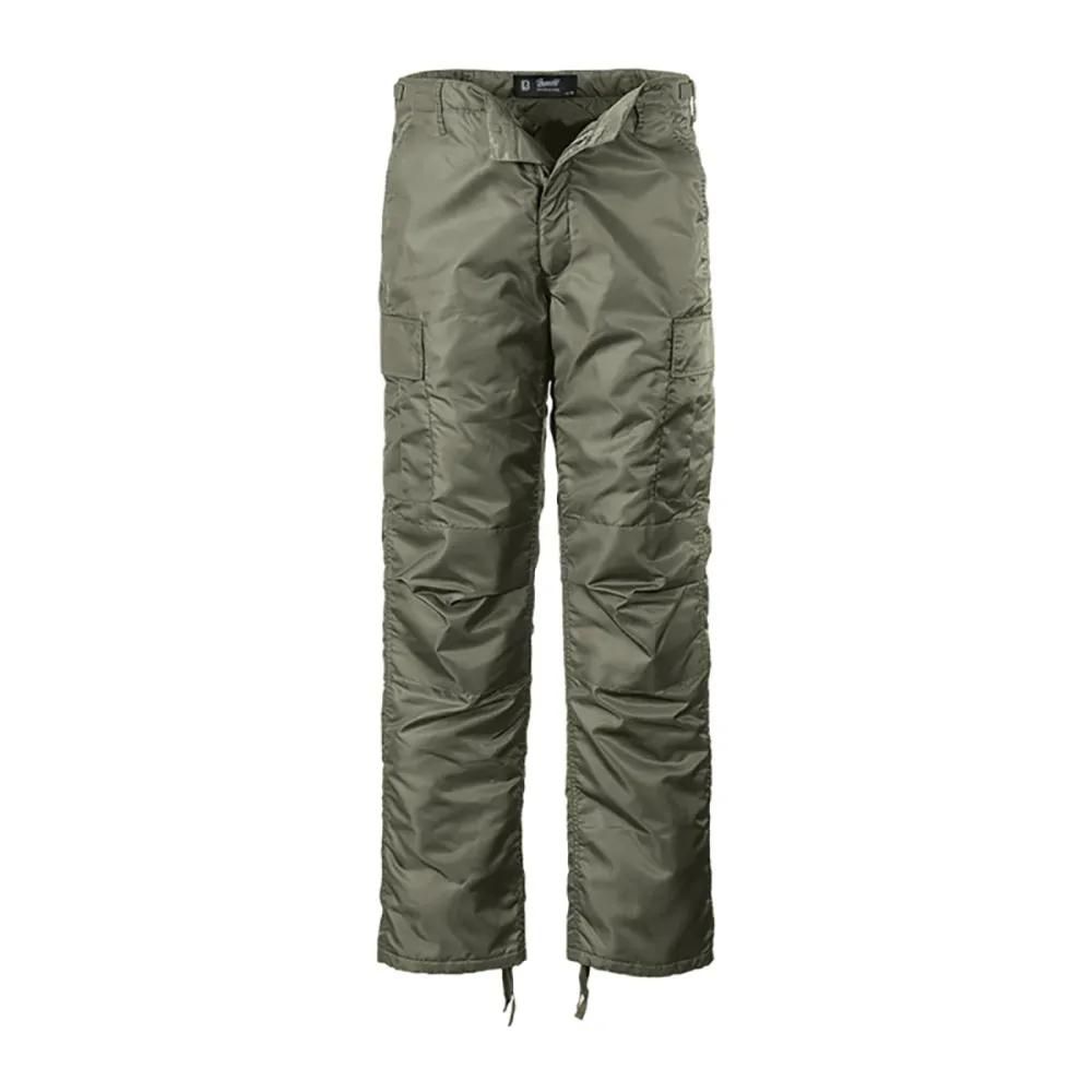 Pantalon thermo homme brandit® olive - coupe droite hydrofuge