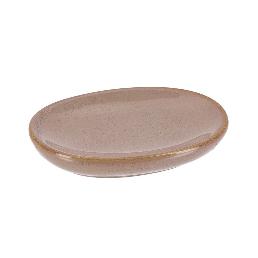 Porte savon gres laque - caramel