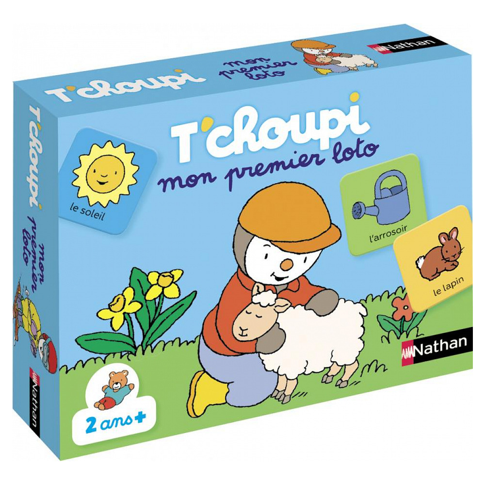 Mon premier loto t'choupi nathan