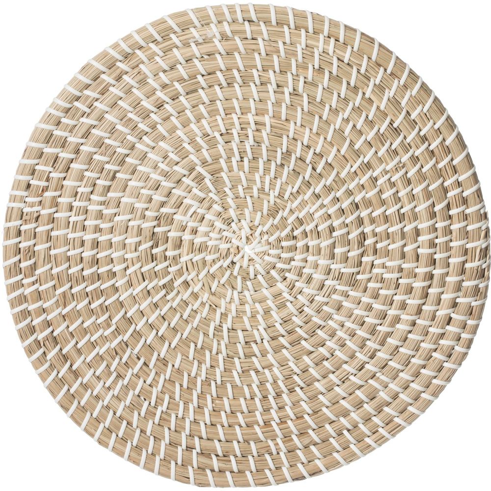 Lot 6x set de table en osier vannerie mood
