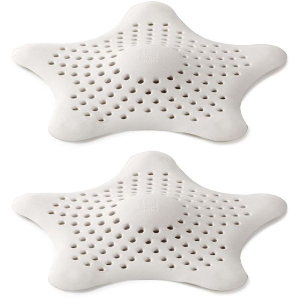 Filtre à cheveux pour bonde (lot de 2)