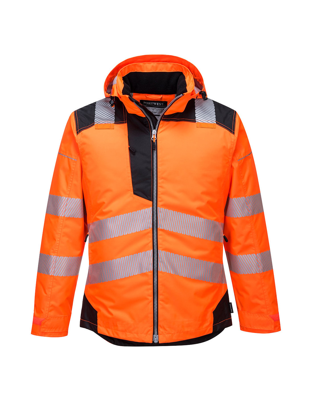 Parka hv pw3 couleur : orange/noir taille xxl - portwest