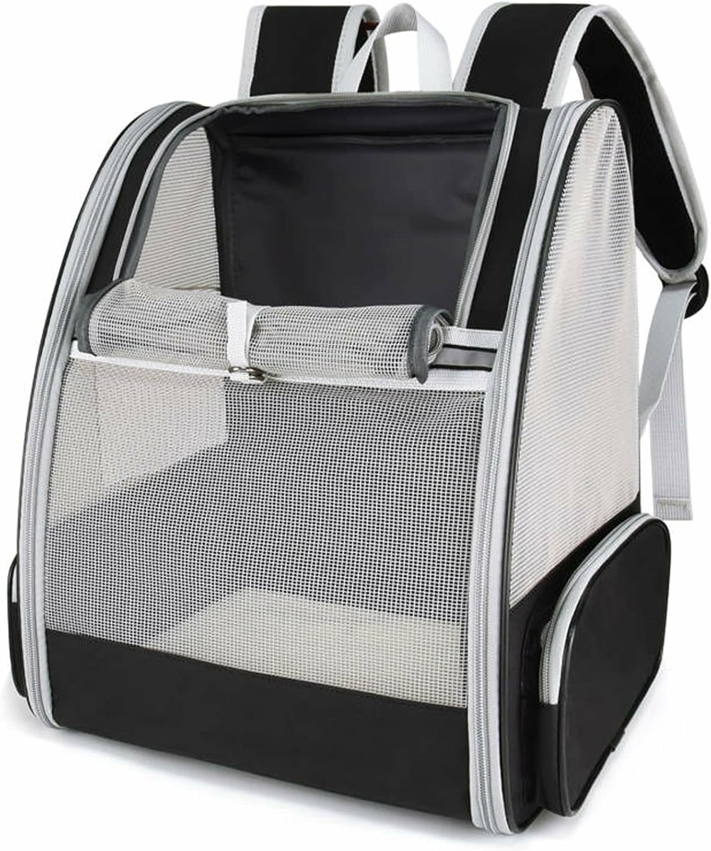 Sac à dos transport respirant et pliable pour petits animaux