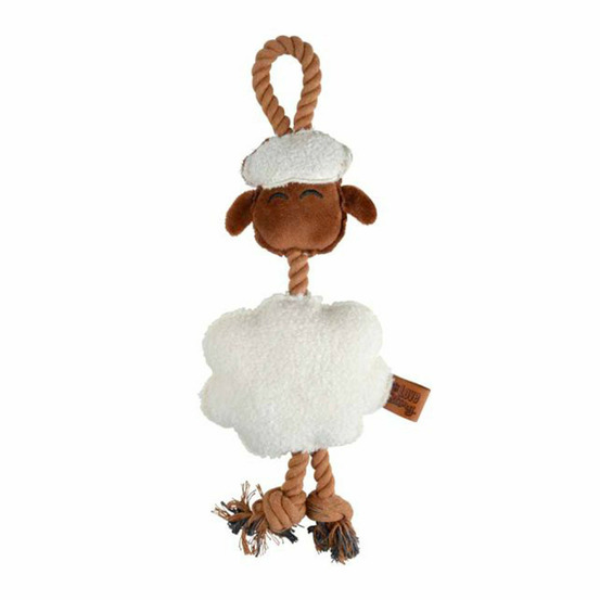Jouet peluche mouton pour chien