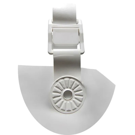 Tablier de boucher blanc 115 x 90 cm 100% polyuréthane