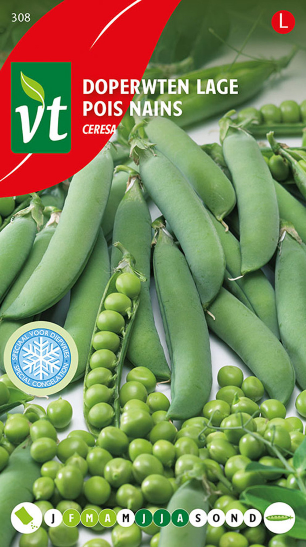 Pois nains ceresa - ca. 25 gr (livraison gratuite)