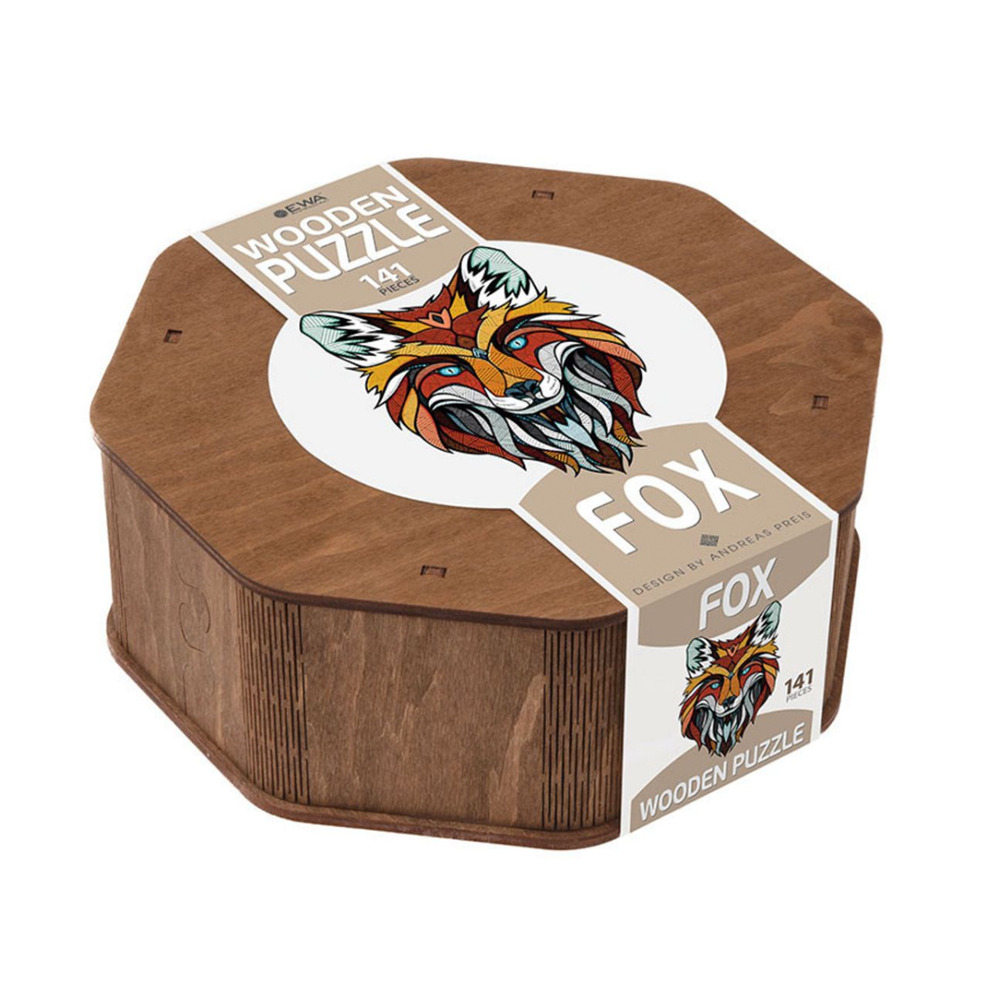 Puzzle en bois - renard