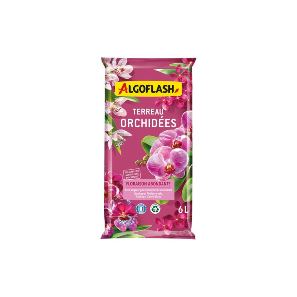 Terreau orchidees 6l /nc algoflash. - atorch6n