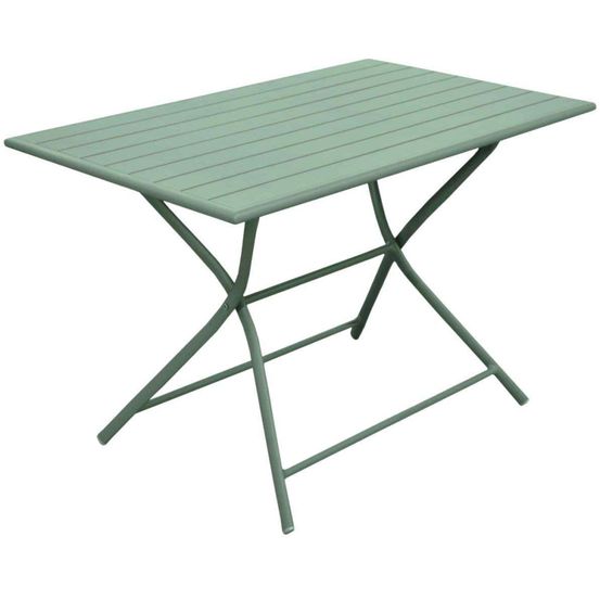 Table de jardin en aluminium 4 personnes globe