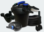 Kit filtration bassin 6000l 11 watts uvc 70 watts pompe tuyau skimmer fontaine