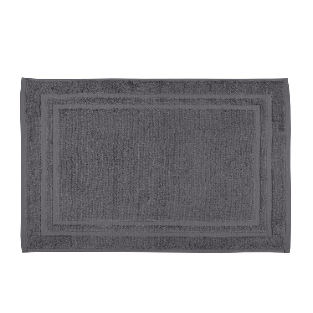 Tapis de bain en coton lilas