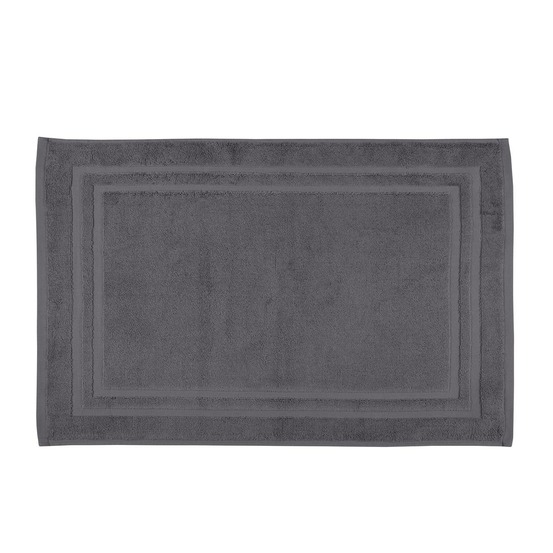 Tapis de bain en coton lilas