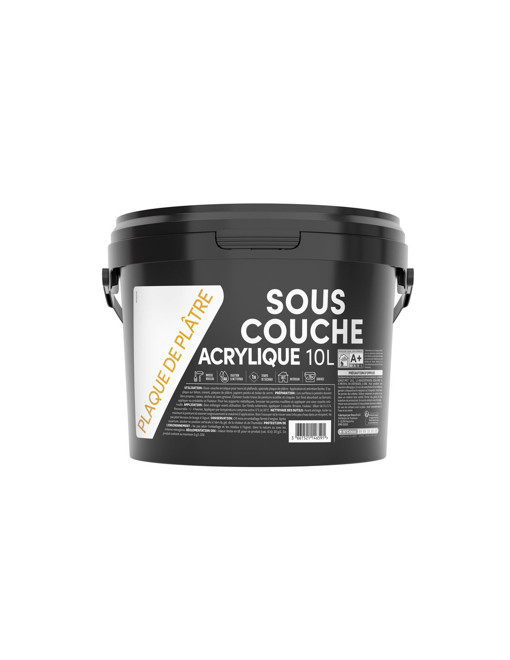 Tdp sous-couche acrylique 10 l