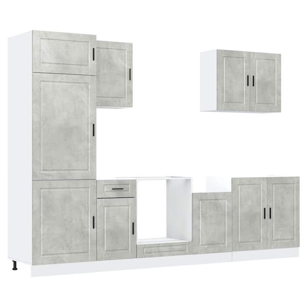 Ensemble de 7 meubles de cuisine 