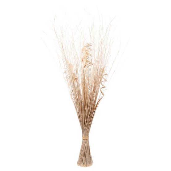 Fagot de fleurs séchées - blanc h100 cm