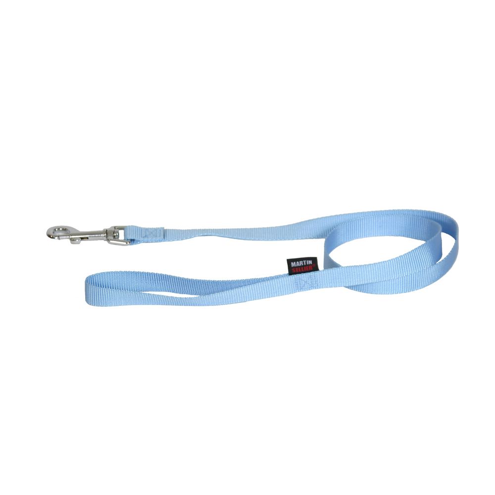 Martin sellier - laisse en nylon pour chiens et chats martin sellier - laisse munie d'un mousqueton carabine
