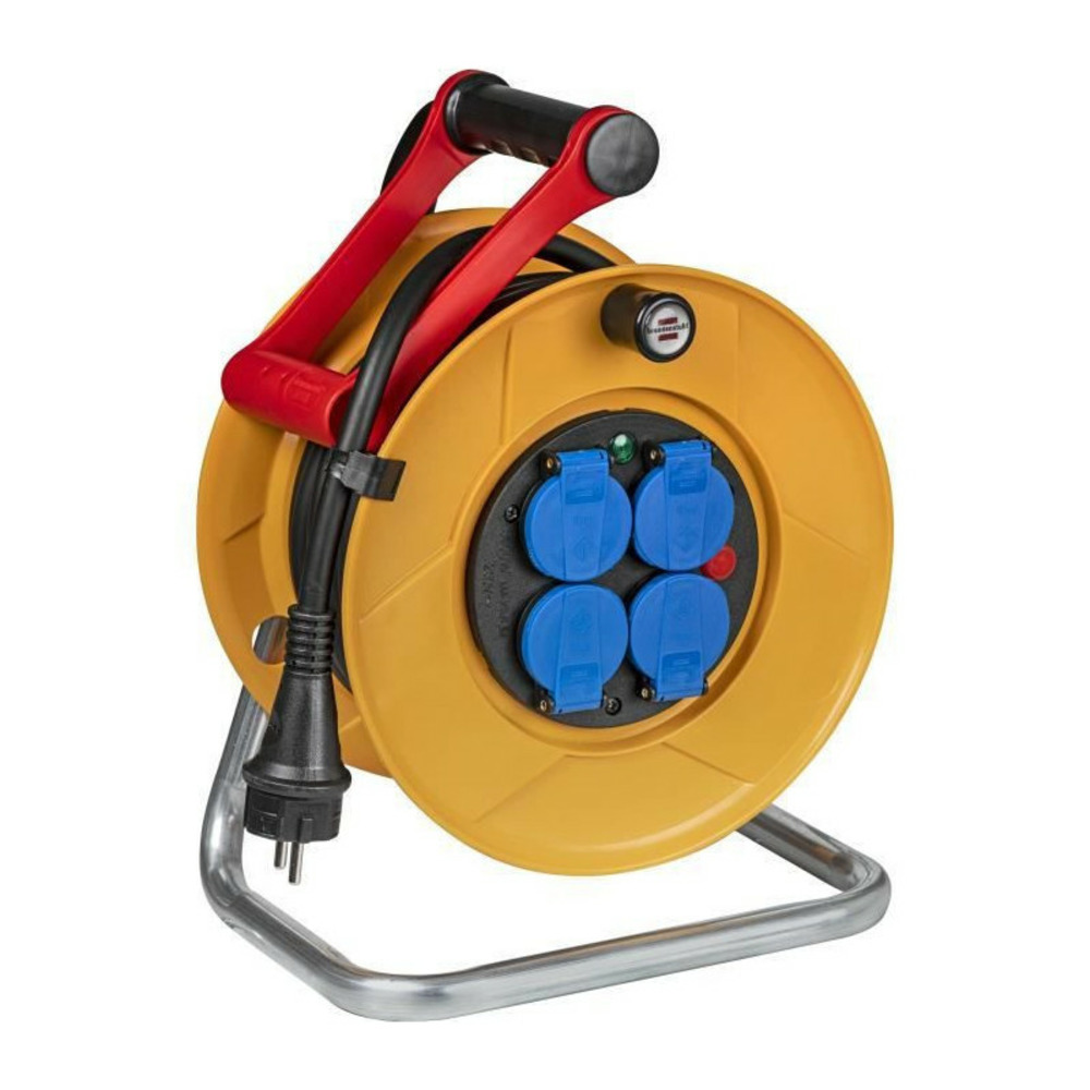 Brennenstuhl enrouleur de cable kid pro 15m ip44, cablepilot, fabrication francaise