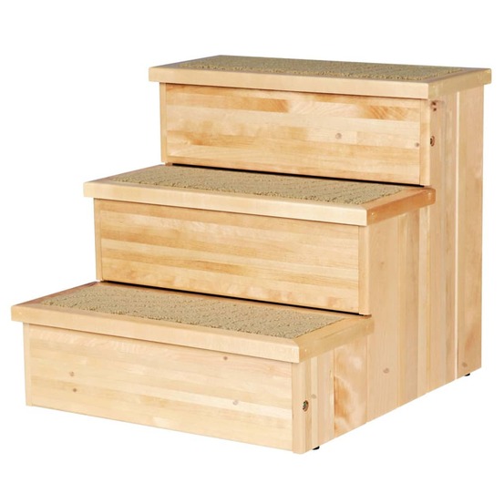 Escalier pour chien bois 40x38x45 cm