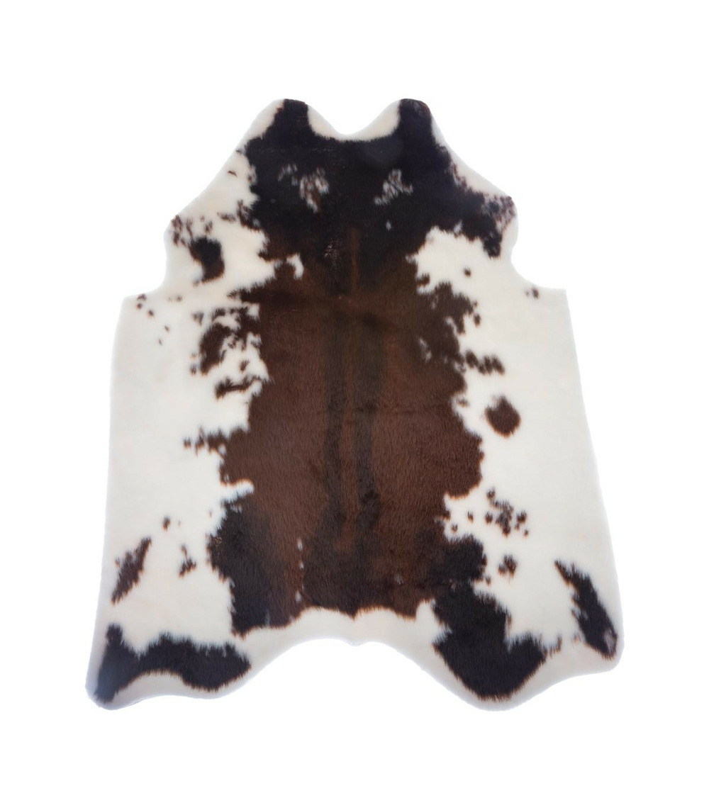 Tapis décoratif aspect peau de vache 94 x 100 cm