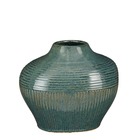 Mica decorations vase pedra - 29x23x24.5 cm - céramique - bleu