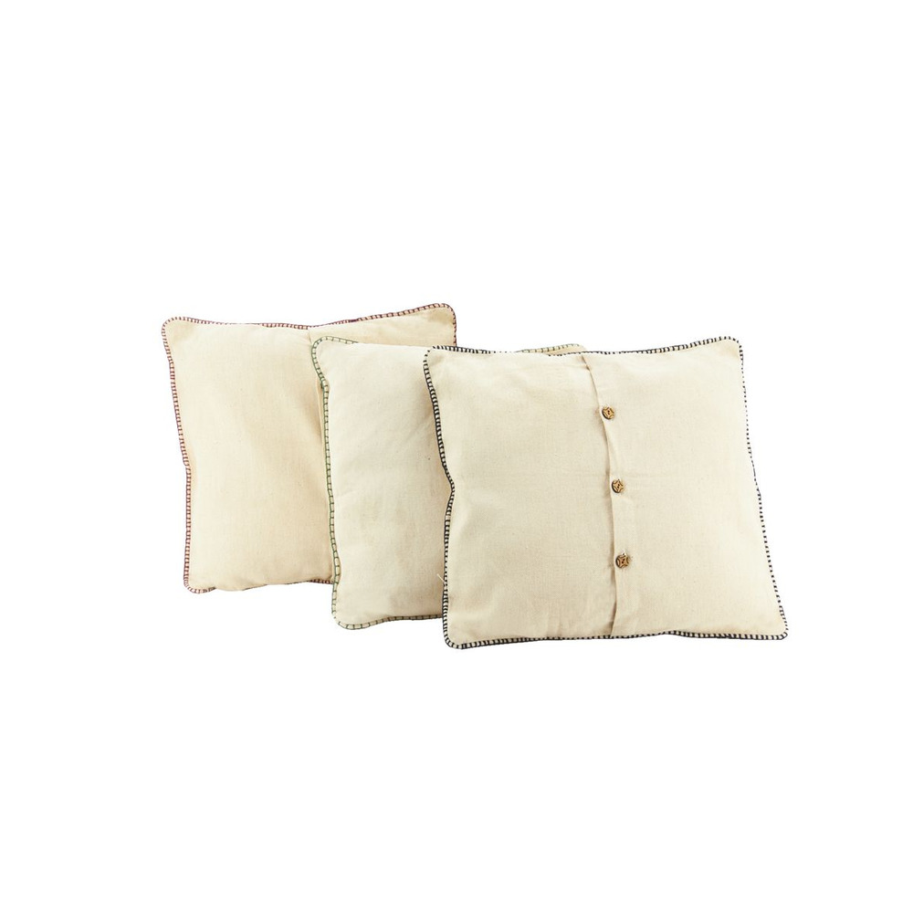 Coussin en coton (lot de 3)