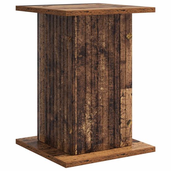Support de plante bois ancien 30,5 x 30 x 43 cm