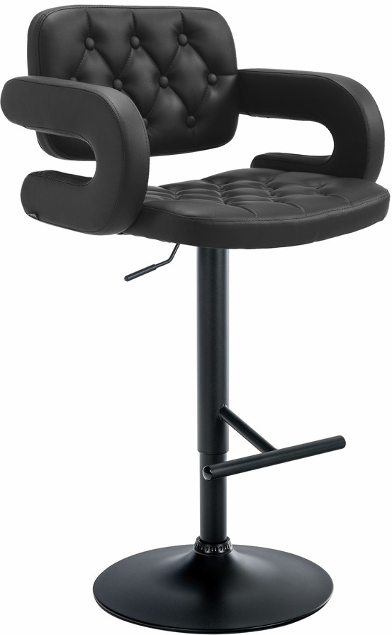 Tabouret de bar dublin noir